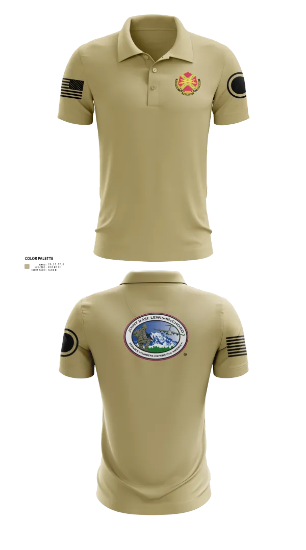 Short Sleeve Performance Polo, JBLM GARRISON, Army, Teamtime, Team time, sublimation, custom sports apparel, team uniforms, spirit wear, spiritwear, sports uniforms, custom shirts, team store, custom team store, fundraiser sports, apparel fundraiser
