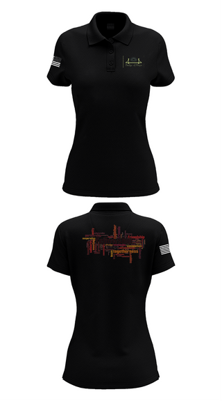 Womens Short Sleeve Performance Polo, Bridge of Hope, , Teamtime, Team time, sublimation, custom sports apparel, team uniforms, spirit wear, spiritwear, sports uniforms, custom shirts, team store, custom team store, fundraiser sports, apparel fundraiser
