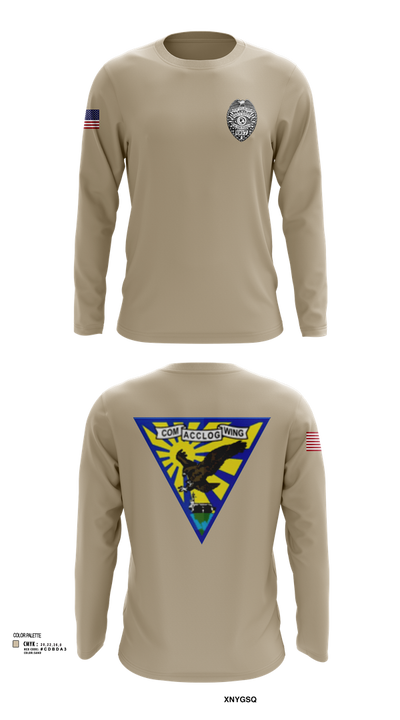 ACCLOGWING SECURITY 78788220 Long Sleeve Performance Shirt 2
