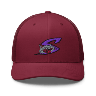 Falcon Middle School Basketball 65038956 Retro Trucker Hat | Yupoong 6606