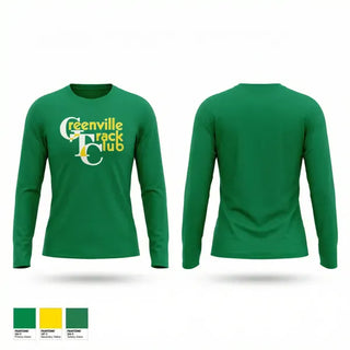 Long Sleeve Performance Shirt, Greenville Track Club, Track & Field, Teamtime, Team time, sublimation, custom sports apparel, team uniforms, spirit wear, spiritwear, sports uniforms, custom shirts, team store, custom team store, fundraiser sports, apparel fundraiser