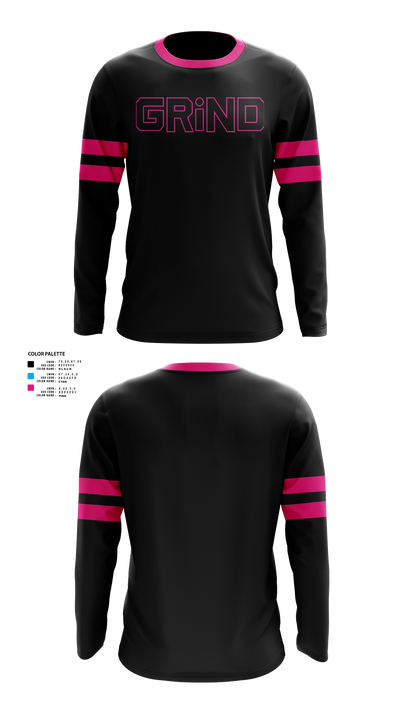 LA GRiND Long Sleeve Performance Shirt 22