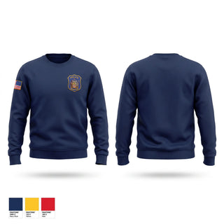 Crew Neck Sweatshirt, Hampton Police, Police, Teamtime, Team time, sublimation, custom sports apparel, team uniforms, spirit wear, spiritwear, sports uniforms, custom shirts, team store, custom team store, fundraiser sports, apparel fundraiser
