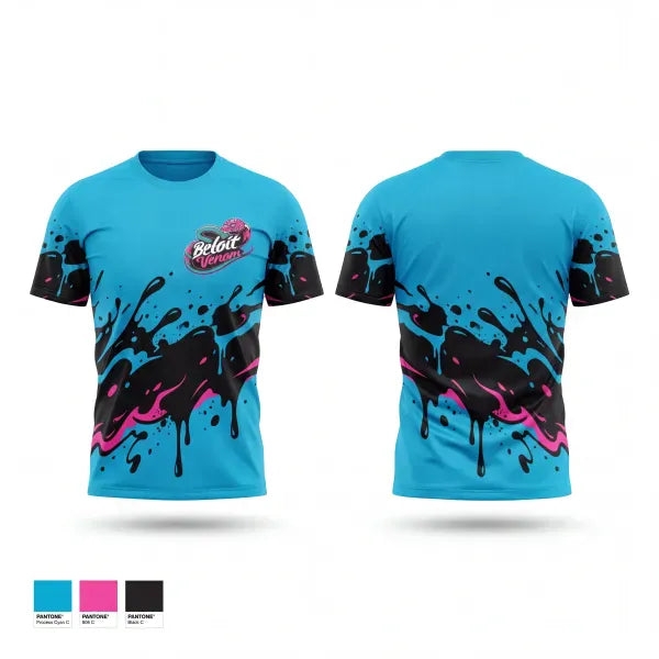 Old School Cotton Feel Shirt, Beloit Venom, Softball, Teamtime, Team time, sublimation, custom sports apparel, team uniforms, spirit wear, spiritwear, sports uniforms, custom shirts, team store, custom team store, fundraiser sports, apparel fundraiser