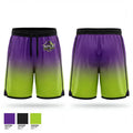 NOLA Black Hawks 6850608 Mens Reversible Basketball Shorts - 1