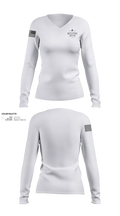 Shuhari Dojo 92861382 Women's Long Sleeve V-neck Shirt - 22