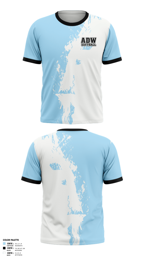 Short Sleeve Performance Shirt, ADW, Softball, Teamtime, Team time, sublimation, custom sports apparel, team uniforms, spirit wear, spiritwear, sports uniforms, custom shirts, team store, custom team store, fundraiser sports, apparel fundraiser