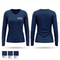 Del Rio police department 36467120 Women's Long Sleeve V-neck Shirt - 1