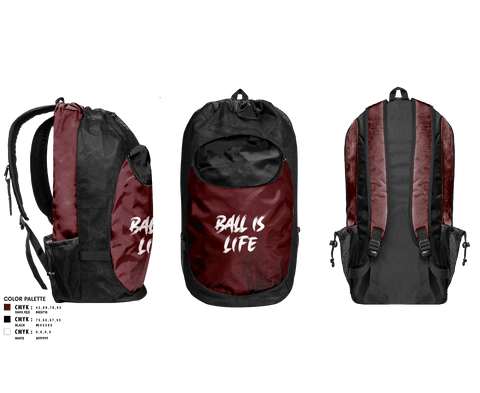 Gear Bag, Ballislife, Men's Basketball, Teamtime, Team time, sublimation, custom sports apparel, team uniforms, spirit wear, spiritwear, sports uniforms, custom shirts, team store, custom team store, fundraiser sports, apparel fundraiser