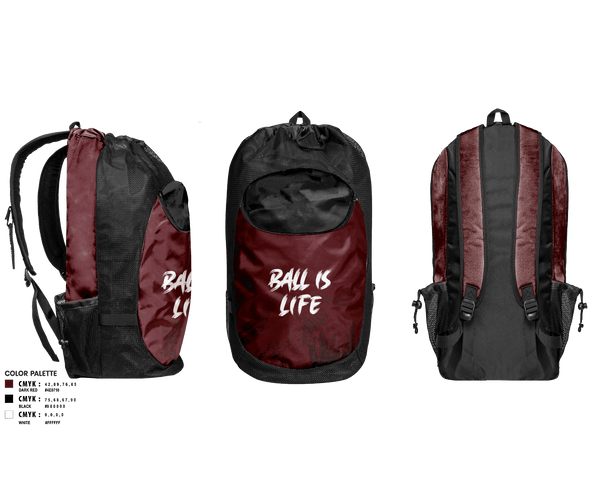 Gear Bag, Ballislife, Men's Basketball, Teamtime, Team time, sublimation, custom sports apparel, team uniforms, spirit wear, spiritwear, sports uniforms, custom shirts, team store, custom team store, fundraiser sports, apparel fundraiser