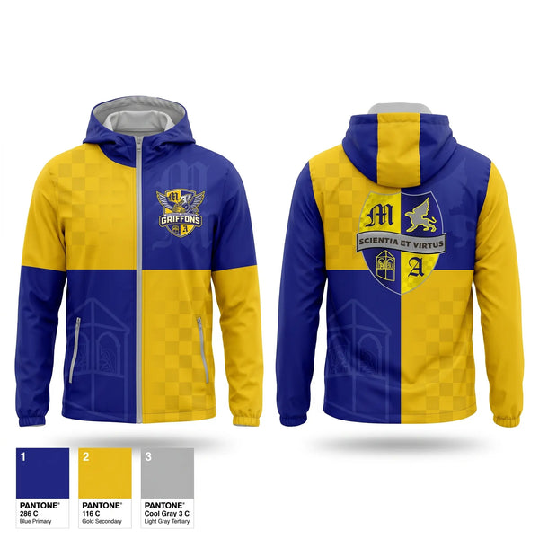Windbreaker, Marshall Academy Basketball, Men's Basketball, Teamtime, Team time, sublimation, custom sports apparel, team uniforms, spirit wear, spiritwear, sports uniforms, custom shirts, team store, custom team store, fundraiser sports, apparel fundraiser