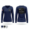 WPD K9 45220816 Women's Long Sleeve V-neck Shirt - 1
