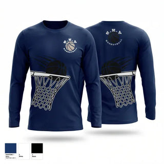 Long Sleeve Performance Shirt, S.K.Y. Basketball, Men's Basketball, Teamtime, Team time, sublimation, custom sports apparel, team uniforms, spirit wear, spiritwear, sports uniforms, custom shirts, team store, custom team store, fundraiser sports, apparel fundraiser