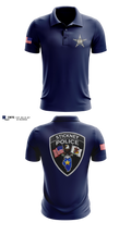 Stickney Police Short Sleeve Performance Polo - 11