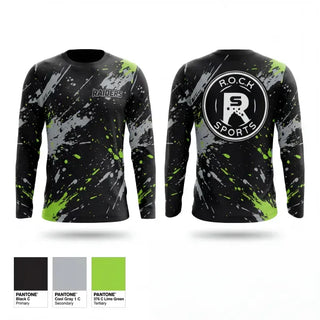 Long Sleeve Performance Shirt, R.O.C.K. Sports Raiders, , Teamtime, Team time, sublimation, custom sports apparel, team uniforms, spirit wear, spiritwear, sports uniforms, custom shirts, team store, custom team store, fundraiser sports, apparel fundraiser