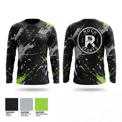 R.O.C.K. Sports Raiders 75611522 Long Sleeve Performance Shirt 1