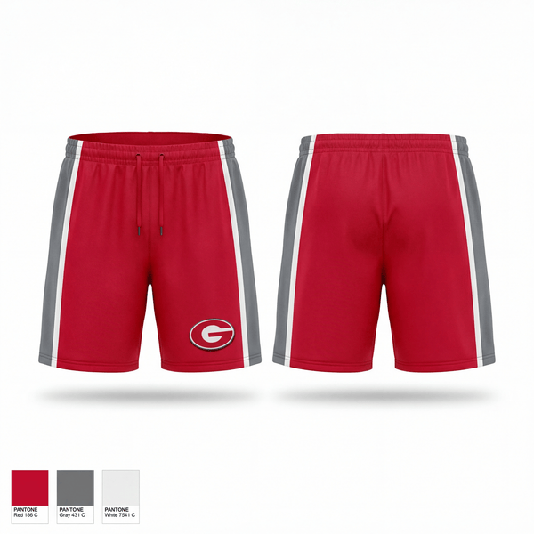 Athletic Shorts With Pockets, Groesbeck High School Baseball, Baseball, Teamtime, Team time, sublimation, custom sports apparel, team uniforms, spirit wear, spiritwear, sports uniforms, custom shirts, team store, custom team store, fundraiser sports, apparel fundraiser
