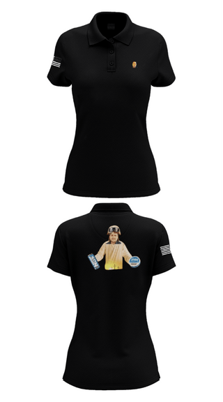 Women's Short Sleeve Performance Polo, 1st DSB, Marines, Teamtime, Team time, sublimation, custom sports apparel, team uniforms, spirit wear, spiritwear, sports uniforms, custom shirts, team store, custom team store, fundraiser sports, apparel fundraiser