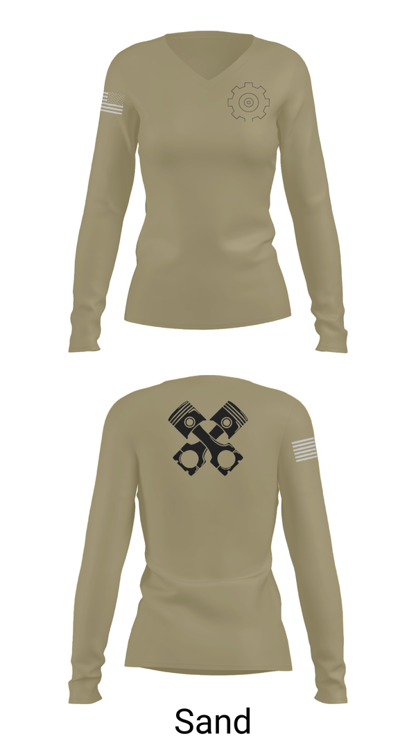 Womens Long Sleeve Vneck Shirt, ENGINEMEN, , Teamtime, Team time, sublimation, custom sports apparel, team uniforms, spirit wear, spiritwear, sports uniforms, custom shirts, team store, custom team store, fundraiser sports, apparel fundraiser