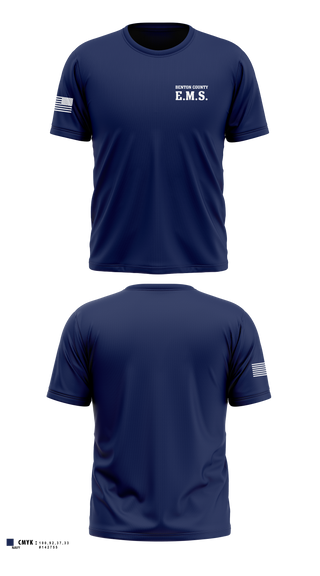 Short Sleeve Performance Shirt, Benton County E.M.S., EMS/EMT, Teamtime, Team time, sublimation, custom sports apparel, team uniforms, spirit wear, spiritwear, sports uniforms, custom shirts, team store, custom team store, fundraiser sports, apparel fundraiser