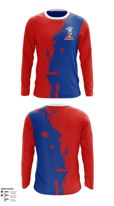 Dixie Softball Inc 39388430 Long Sleeve Performance Shirt 1