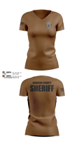 Dawson County Sheriff’s Office Women's Short Sleeve V-neck Shirt - 23