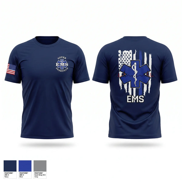 Short Sleeve Performance Shirt, Upper Deerfield EMS, EMS/EMT, Teamtime, Team time, sublimation, custom sports apparel, team uniforms, spirit wear, spiritwear, sports uniforms, custom shirts, team store, custom team store, fundraiser sports, apparel fundraiser