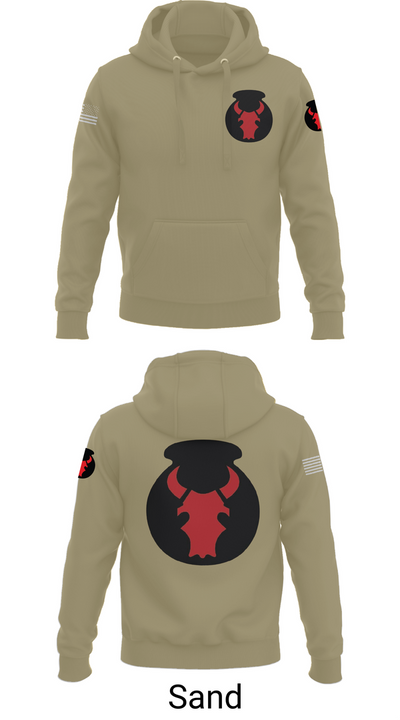 2nd Brigade Combat Team, 34th Infantry Division 70641214 Hoodie - 93