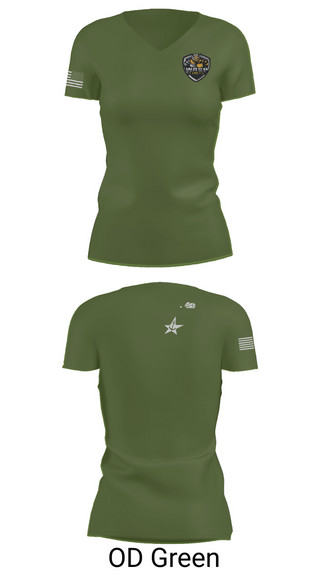Womens Short Sleeve Vneck Shirt, USS WASP, , Teamtime, Team time, sublimation, custom sports apparel, team uniforms, spirit wear, spiritwear, sports uniforms, custom shirts, team store, custom team store, fundraiser sports, apparel fundraiser