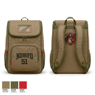 Gear Bag, NDWFD 51, Navy, Teamtime, Team time, sublimation, custom sports apparel, team uniforms, spirit wear, spiritwear, sports uniforms, custom shirts, team store, custom team store, fundraiser sports, apparel fundraiser