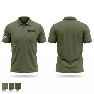 Short Sleeve Performance Polo, Cabarrus County Sheriff's Office Special Respone Team, Police, Teamtime, Team time, sublimation, custom sports apparel, team uniforms, spirit wear, spiritwear, sports uniforms, custom shirts, team store, custom team store, fundraiser sports, apparel fundraiser