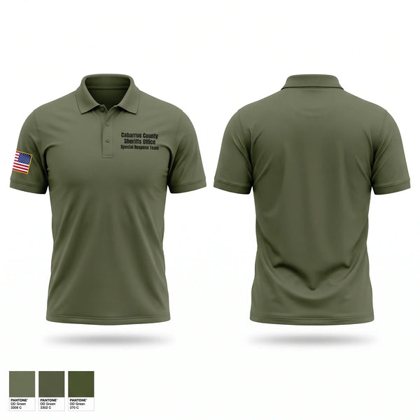 Short Sleeve Performance Polo, Cabarrus County Sheriff's Office Special Respone Team, Police, Teamtime, Team time, sublimation, custom sports apparel, team uniforms, spirit wear, spiritwear, sports uniforms, custom shirts, team store, custom team store, fundraiser sports, apparel fundraiser