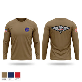 Long Sleeve Performance Shirt, 27th Special Operations Logistics Readiness Squadron, Air Force, Teamtime, Team time, sublimation, custom sports apparel, team uniforms, spirit wear, spiritwear, sports uniforms, custom shirts, team store, custom team store, fundraiser sports, apparel fundraiser