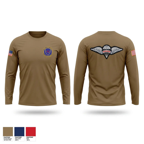 Long Sleeve Performance Shirt, 27th Special Operations Logistics Readiness Squadron, Air Force, Teamtime, Team time, sublimation, custom sports apparel, team uniforms, spirit wear, spiritwear, sports uniforms, custom shirts, team store, custom team store, fundraiser sports, apparel fundraiser