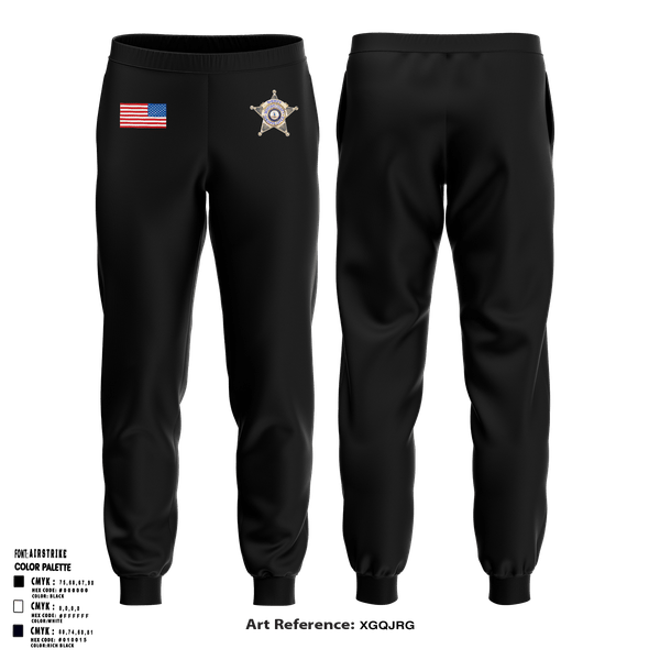 Joggers, Bedford County Sheriff K9 Unit, Police, Teamtime, Team time, sublimation, custom sports apparel, team uniforms, spirit wear, spiritwear, sports uniforms, custom shirts, team store, custom team store, fundraiser sports, apparel fundraiser