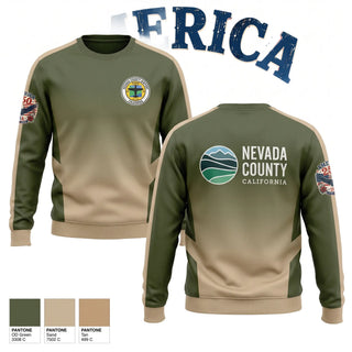 Crew Neck Sweatshirt, County of Nevada, , Teamtime, Team time, sublimation, custom sports apparel, team uniforms, spirit wear, spiritwear, sports uniforms, custom shirts, team store, custom team store, fundraiser sports, apparel fundraiser