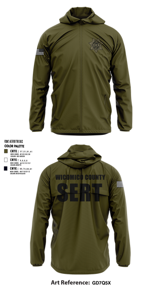 Windbreaker, Sheriff’s Emergency Response Team (SERT), Police, Teamtime, Team time, sublimation, custom sports apparel, team uniforms, spirit wear, spiritwear, sports uniforms, custom shirts, team store, custom team store, fundraiser sports, apparel fundraiser