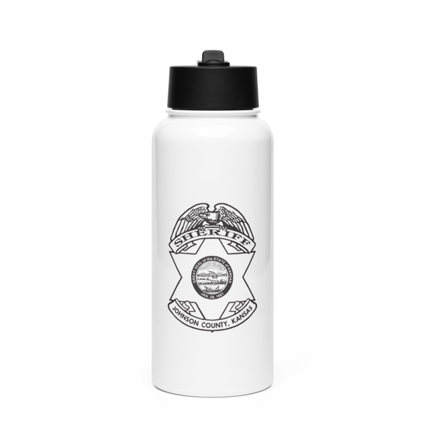sert 65452085 Stainless Steel Water Bottle with a Straw Lid