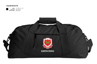 Duffle Bag, 230th Engineering Vertical Construction Company, , Teamtime, Team time, sublimation, custom sports apparel, team uniforms, spirit wear, spiritwear, sports uniforms, custom shirts, team store, custom team store, fundraiser sports, apparel fundraiser