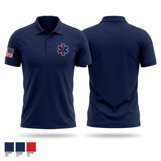 Short Sleeve Performance Polo, Randolph County EMS, EMS/EMT, Teamtime, Team time, sublimation, custom sports apparel, team uniforms, spirit wear, spiritwear, sports uniforms, custom shirts, team store, custom team store, fundraiser sports, apparel fundraiser