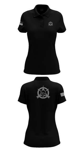 Womens Short Sleeve Performance Polo, ODB 740, Army, Teamtime, Team time, sublimation, custom sports apparel, team uniforms, spirit wear, spiritwear, sports uniforms, custom shirts, team store, custom team store, fundraiser sports, apparel fundraiser