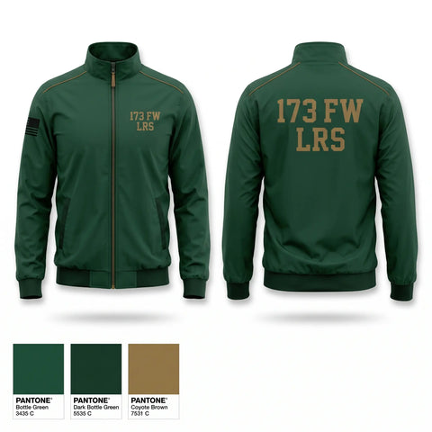 Windbreaker, 173 FW LRS, Air Force, Teamtime, Team time, sublimation, custom sports apparel, team uniforms, spirit wear, spiritwear, sports uniforms, custom shirts, team store, custom team store, fundraiser sports, apparel fundraiser