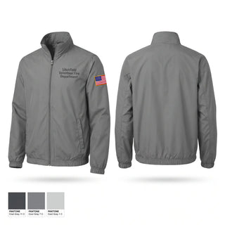 Windbreaker, Litchfield Volunteer Fire Department, Fire Department, Teamtime, Team time, sublimation, custom sports apparel, team uniforms, spirit wear, spiritwear, sports uniforms, custom shirts, team store, custom team store, fundraiser sports, apparel fundraiser
