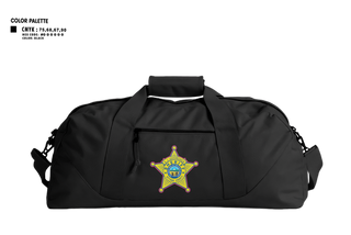 Duffle Bag, Ottawa County Sheriff’s Office, Police, Teamtime, Team time, sublimation, custom sports apparel, team uniforms, spirit wear, spiritwear, sports uniforms, custom shirts, team store, custom team store, fundraiser sports, apparel fundraiser