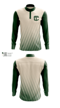 Cass Tech Girls Varsity Tennis Quarter Zip Jacket - 1