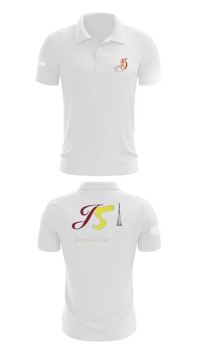 Jonny Five Film 55513459 Short Sleeve Performance Polo - 9