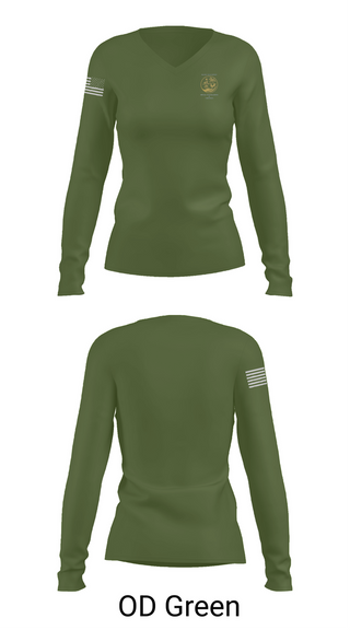 Womens Long Sleeve Vneck Shirt, Dept. of the Army Criminal Investigation Division, , Teamtime, Team time, sublimation, custom sports apparel, team uniforms, spirit wear, spiritwear, sports uniforms, custom shirts, team store, custom team store, fundraiser sports, apparel fundraiser