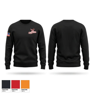 Crew Neck Sweatshirt, Edinburgh Fire Softball, Fire Department, Teamtime, Team time, sublimation, custom sports apparel, team uniforms, spirit wear, spiritwear, sports uniforms, custom shirts, team store, custom team store, fundraiser sports, apparel fundraiser