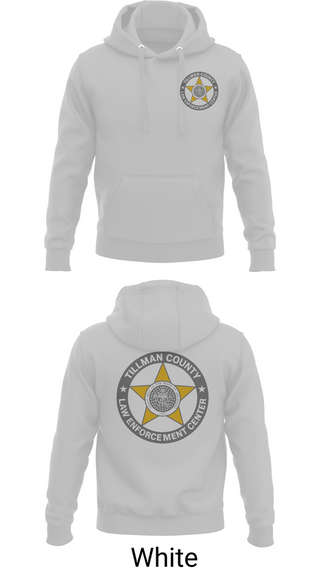 Hoodie, Tillman County Law Enforcement Center, Police, Teamtime, Team time, sublimation, custom sports apparel, team uniforms, spirit wear, spiritwear, sports uniforms, custom shirts, team store, custom team store, fundraiser sports, apparel fundraiser
