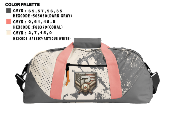Duffle Bag, PRIMETIME, Baseball, Teamtime, Team time, sublimation, custom sports apparel, team uniforms, spirit wear, spiritwear, sports uniforms, custom shirts, team store, custom team store, fundraiser sports, apparel fundraiser